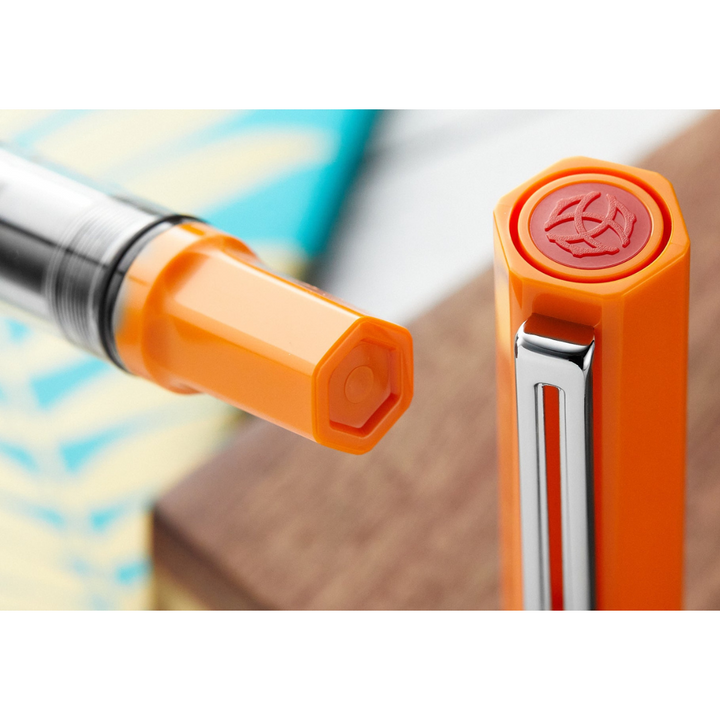 TWSBI ECO Fountain Pen in Heat — TWSBI fountain pen — precision nib writing instrument, at Cityluxe Singapore stationery store