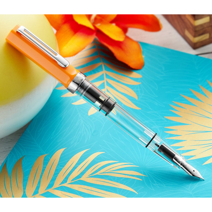 TWSBI ECO Fountain Pen in Heat — TWSBI fountain pen — precision nib writing instrument, at Cityluxe Singapore stationery store