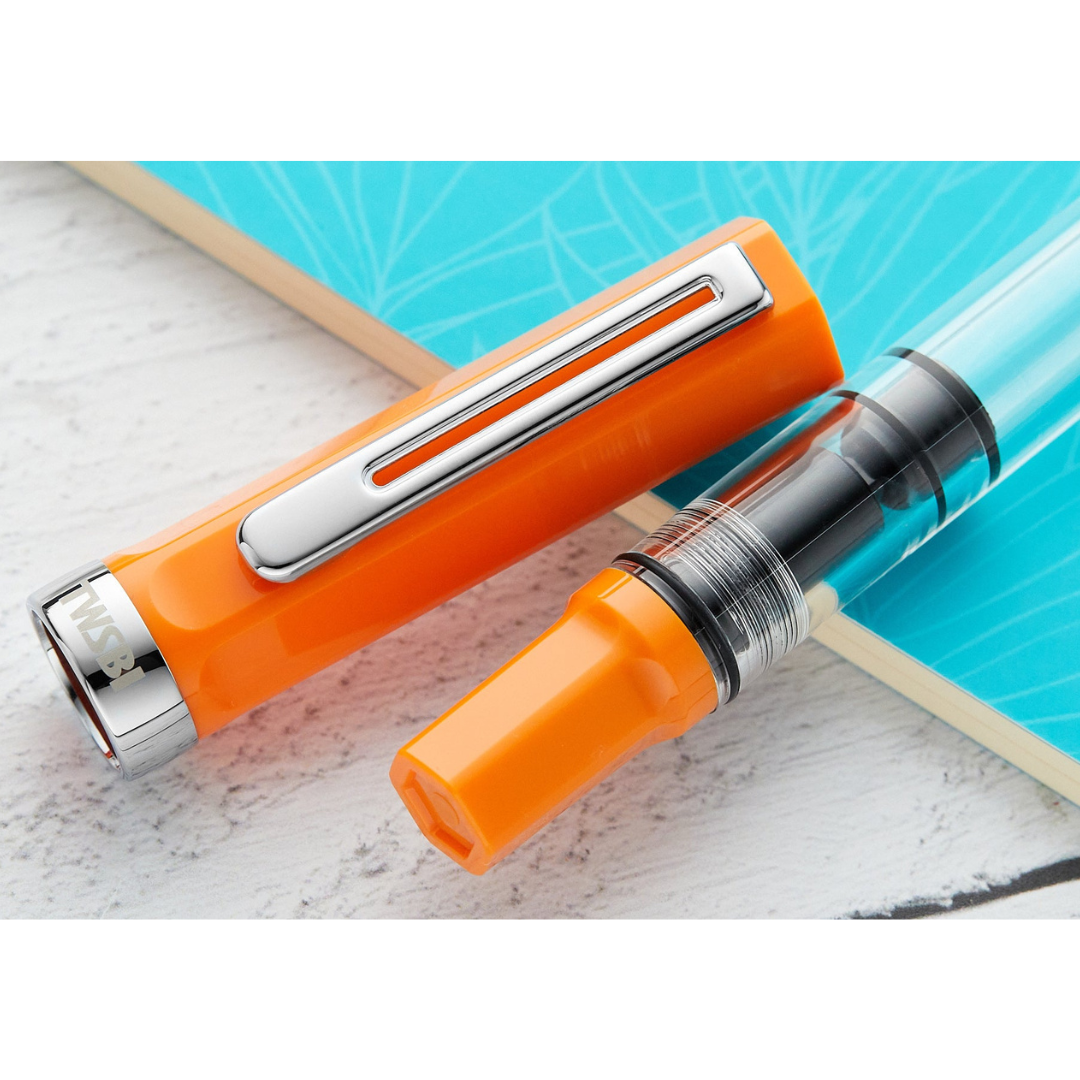 TWSBI ECO Fountain Pen in Heat — TWSBI fountain pen — precision nib writing instrument, at Cityluxe Singapore stationery store