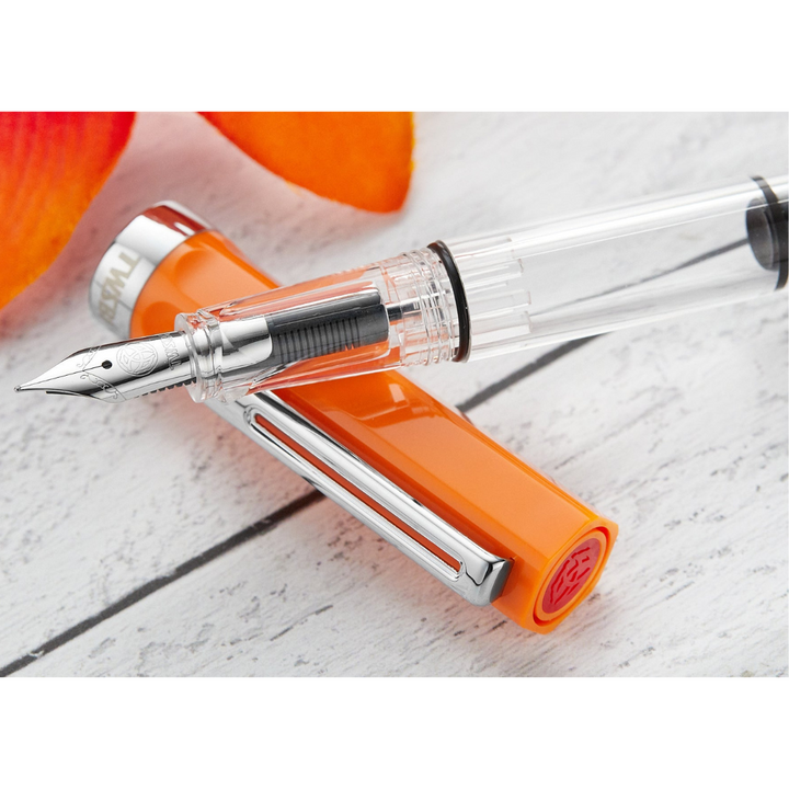 TWSBI ECO Fountain Pen in Heat — TWSBI fountain pen — precision nib writing instrument, at Cityluxe Singapore stationery store