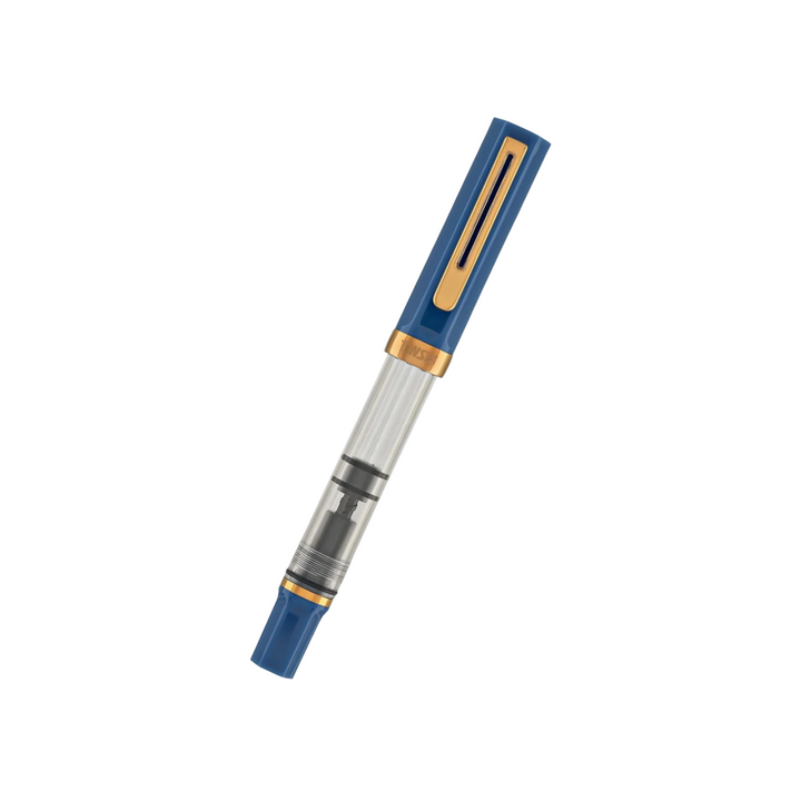 TWSBI ECO Fountain Pen in Indigo Blue with Bronze Trim — TWSBI fountain pen — precision nib writing instrument, at Cityluxe Singapore stationery store