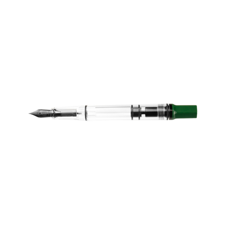 TWSBI ECO Fountain Pen in Irish Green with Onyx — TWSBI fountain pen — precision nib writing instrument, at Cityluxe Singapore stationery store