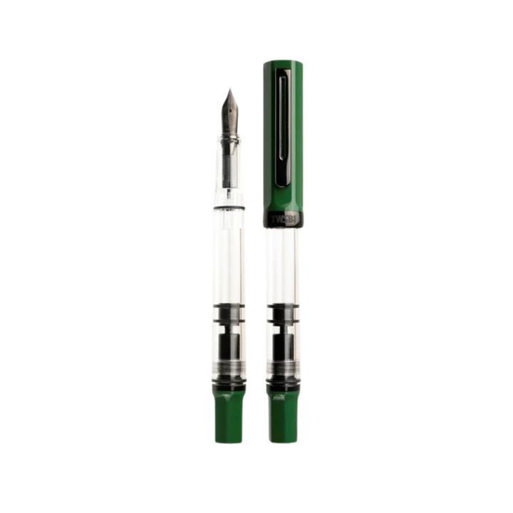TWSBI ECO Fountain Pen in Irish Green with Onyx — TWSBI fountain pen — precision nib writing instrument, at Cityluxe Singapore stationery store