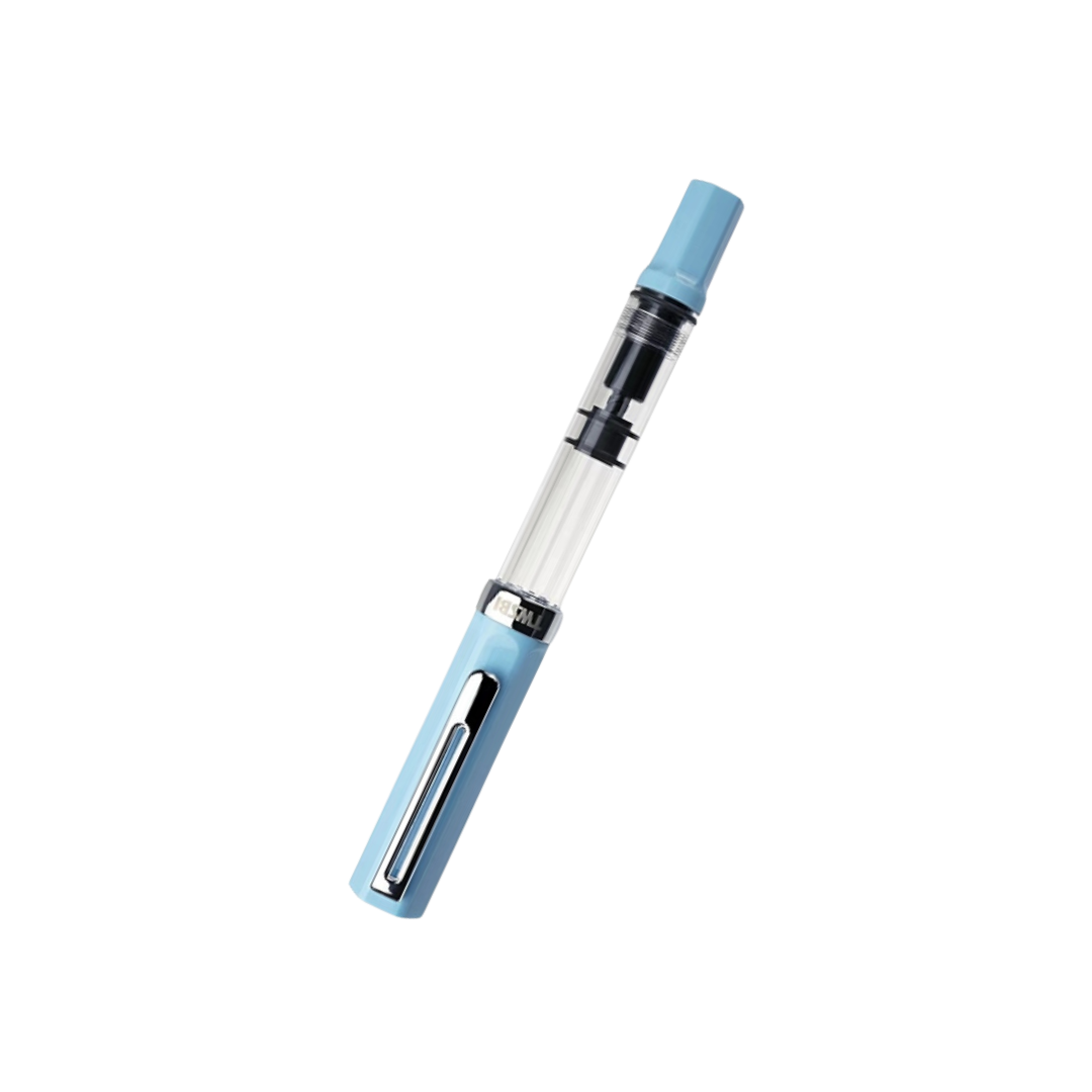 TWSBI ECO Fountain Pen in Sky Blue — TWSBI fountain pen — precision nib writing instrument, at Cityluxe Singapore stationery store