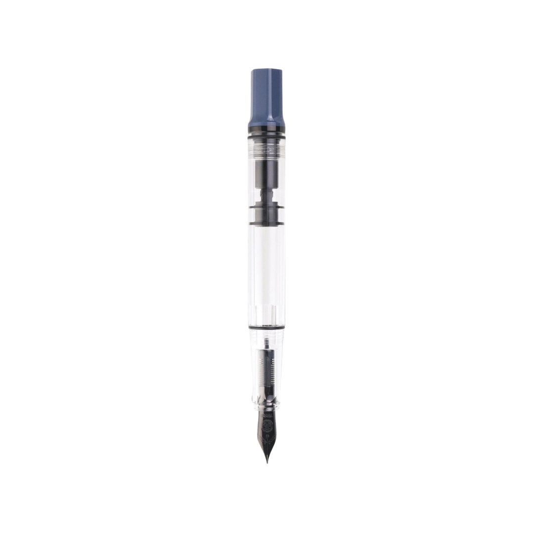 TWSBI ECO Fountain Pen in Slate Blue with Onyx — TWSBI fountain pen — precision nib writing instrument, at Cityluxe Singapore stationery store