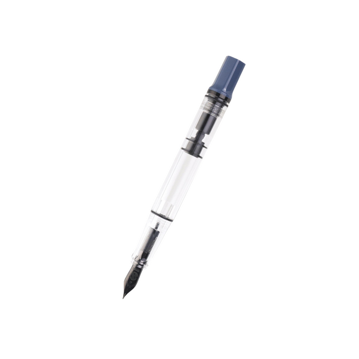 TWSBI ECO Fountain Pen in Slate Blue with Onyx — TWSBI fountain pen — precision nib writing instrument, at Cityluxe Singapore stationery store