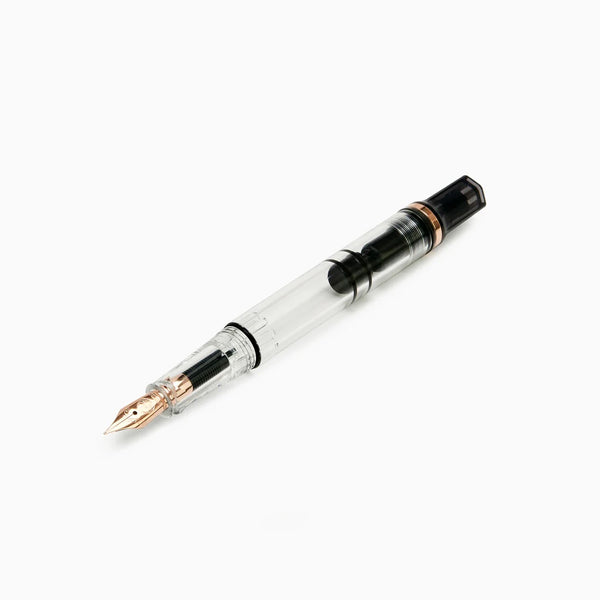 Load image into Gallery viewer, TWSBI ECO Fountain Pen - Smoke with Rose Gold Trim
