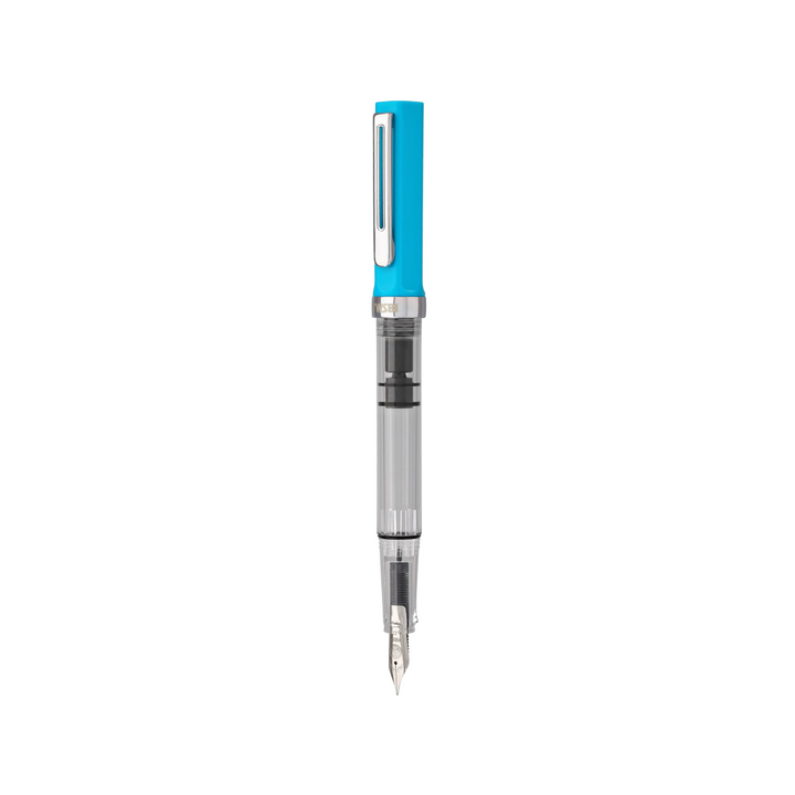 TWSBI ECO Fountain Pen Cerulean Blue — TWSBI fountain pen — precision nib writing instrument, at Cityluxe Singapore stationery store