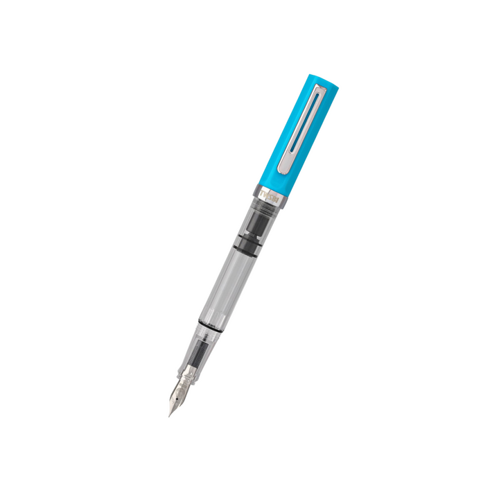 TWSBI ECO Fountain Pen Cerulean Blue — TWSBI fountain pen — precision nib writing instrument, at Cityluxe Singapore stationery store