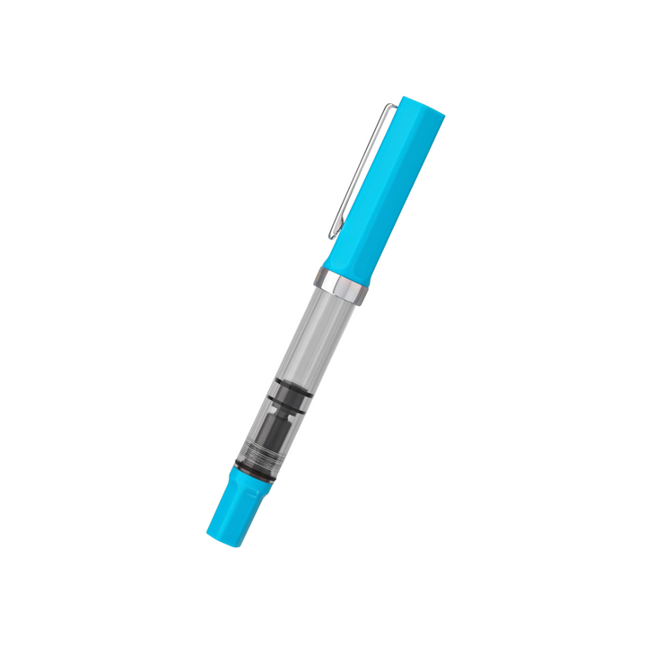 TWSBI ECO Fountain Pen Cerulean Blue — TWSBI fountain pen — precision nib writing instrument, at Cityluxe Singapore stationery store