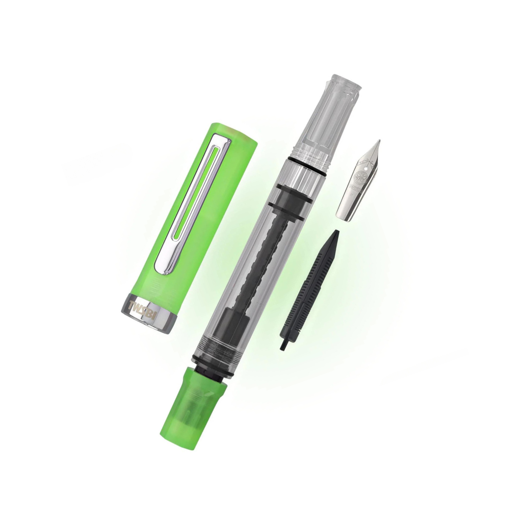 TWSBI エコ万年筆 グローグリーン