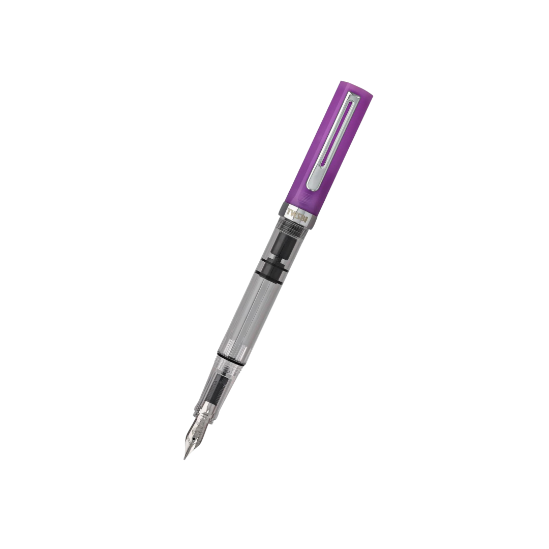 TWSBI ECO Fountain Pen Glow Purple — TWSBI fountain pen — precision nib writing instrument, at Cityluxe Singapore stationery store