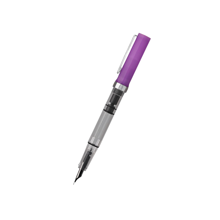 TWSBI ECO Fountain Pen Glow Purple — TWSBI fountain pen — precision nib writing instrument, at Cityluxe Singapore stationery store