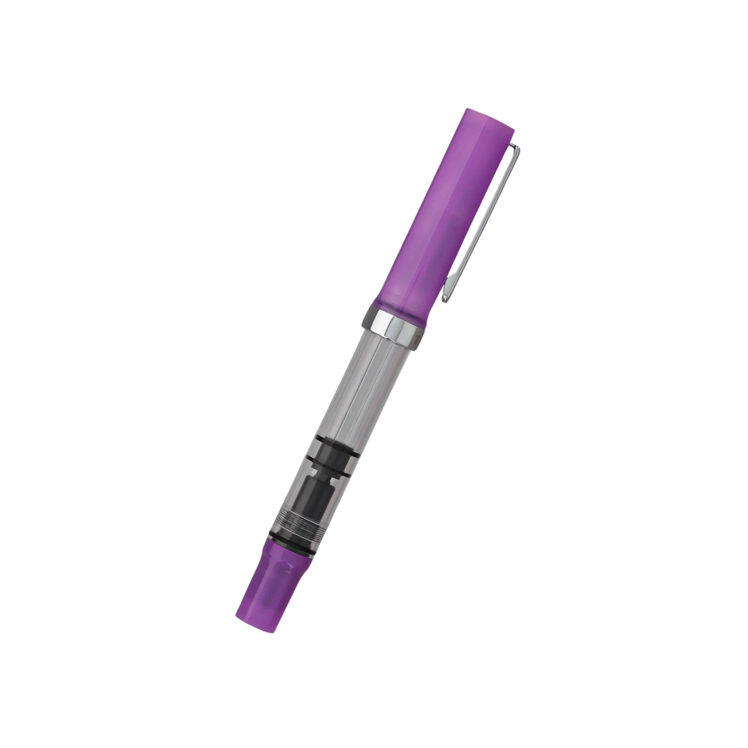 TWSBI ECO Fountain Pen Glow Purple — TWSBI fountain pen — precision nib writing instrument, at Cityluxe Singapore stationery store