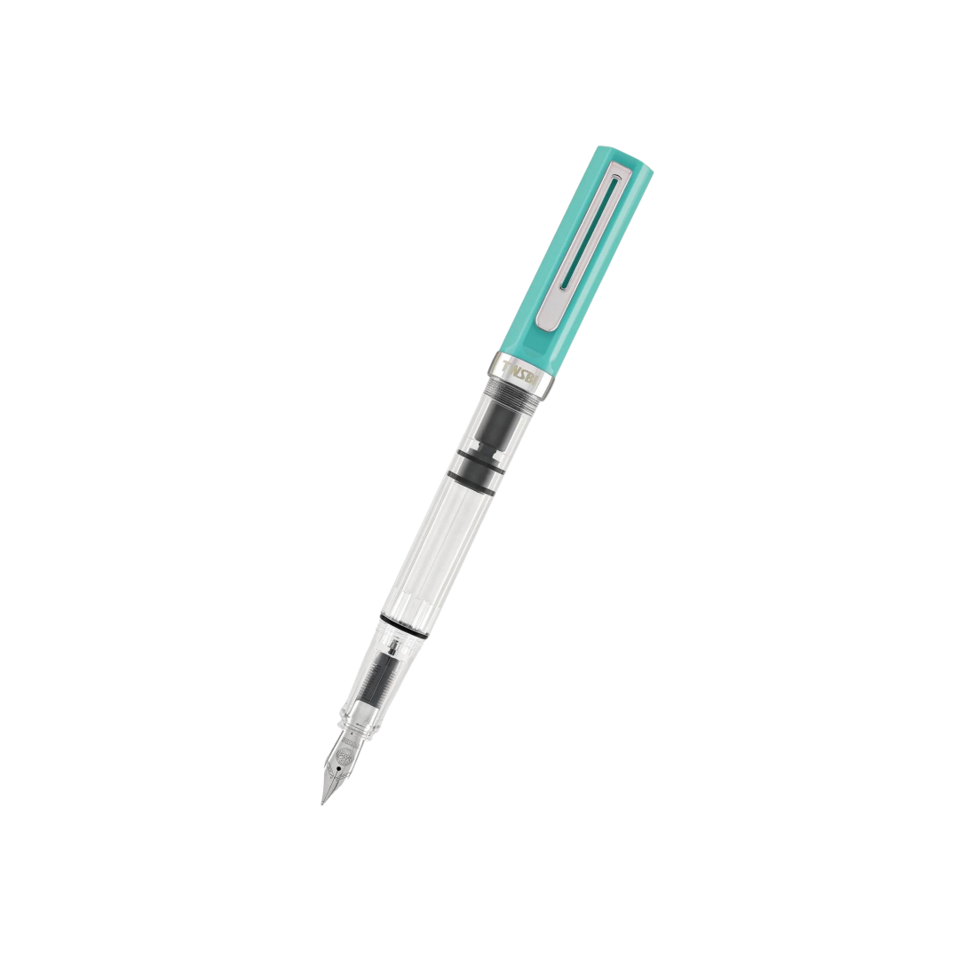 TWSBI ECO Fountain Pen Persian Green — TWSBI fountain pen — precision nib writing instrument, at Cityluxe Singapore stationery store