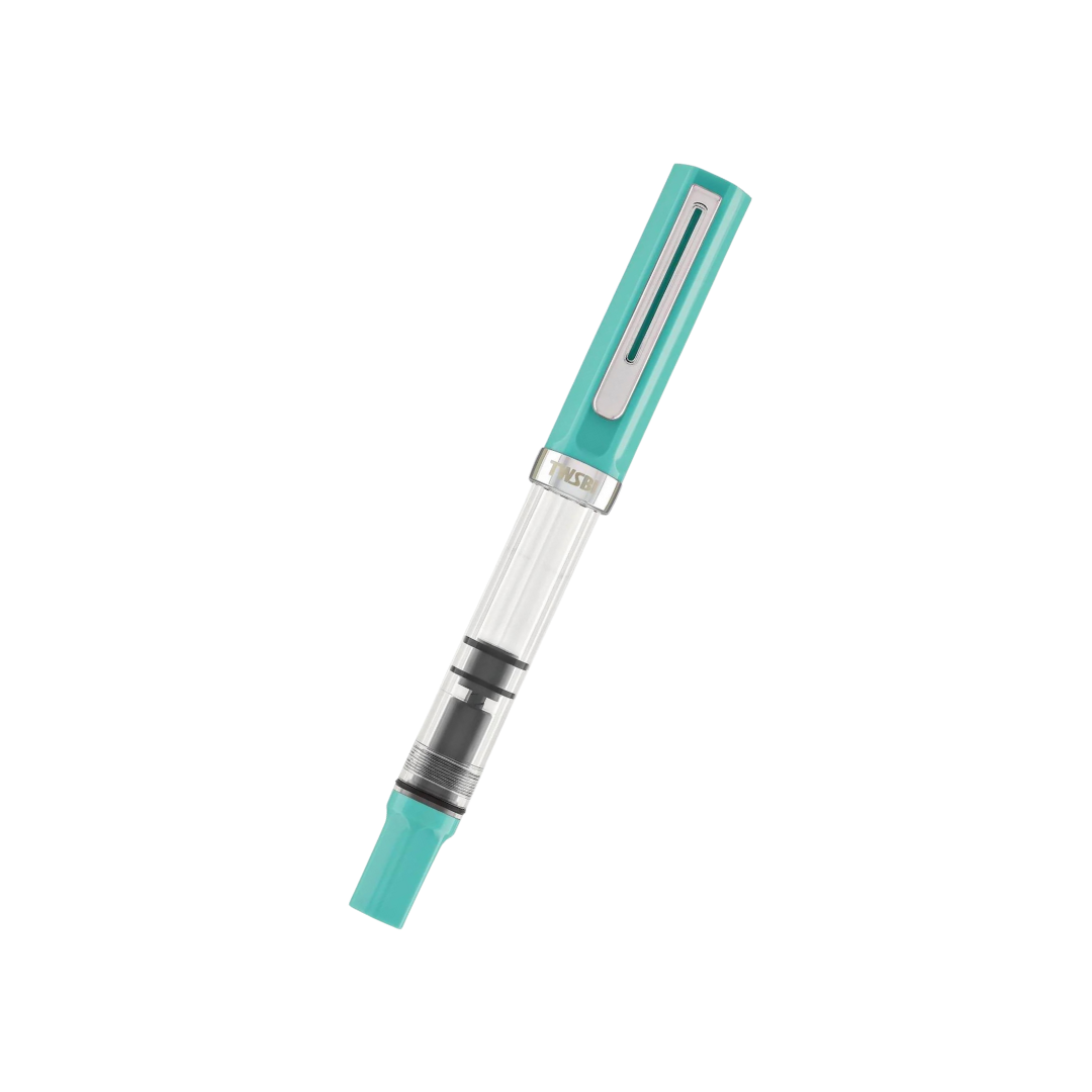 TWSBI ECO Fountain Pen Persian Green — TWSBI fountain pen — precision nib writing instrument, at Cityluxe Singapore stationery store