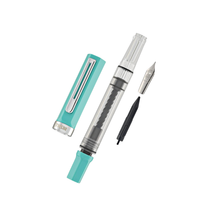 TWSBI ECO Fountain Pen Persian Green — TWSBI fountain pen — precision nib writing instrument, at Cityluxe Singapore stationery store