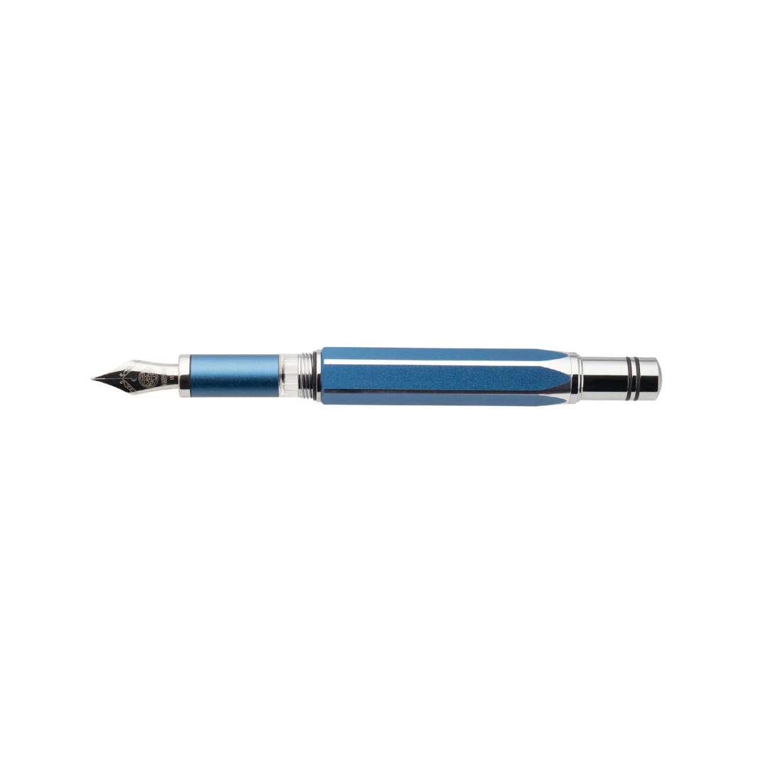 TWSBI Precision Fountain Pen in Gemini Blue (Special Edition) — TWSBI fountain pen — precision nib writing instrument, at Cityluxe Singapore stationery store