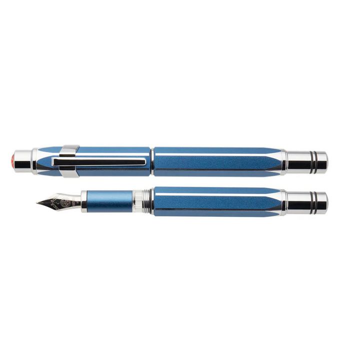 TWSBI Precision Fountain Pen in Gemini Blue (Special Edition) — TWSBI fountain pen — precision nib writing instrument, at Cityluxe Singapore stationery store