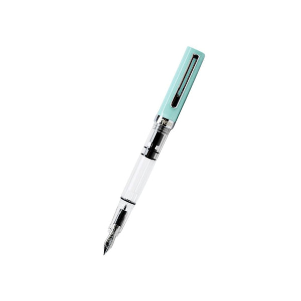 将图片加载到图库查看器，TWSBI ECO-T Fountain Pen Mint Blue
