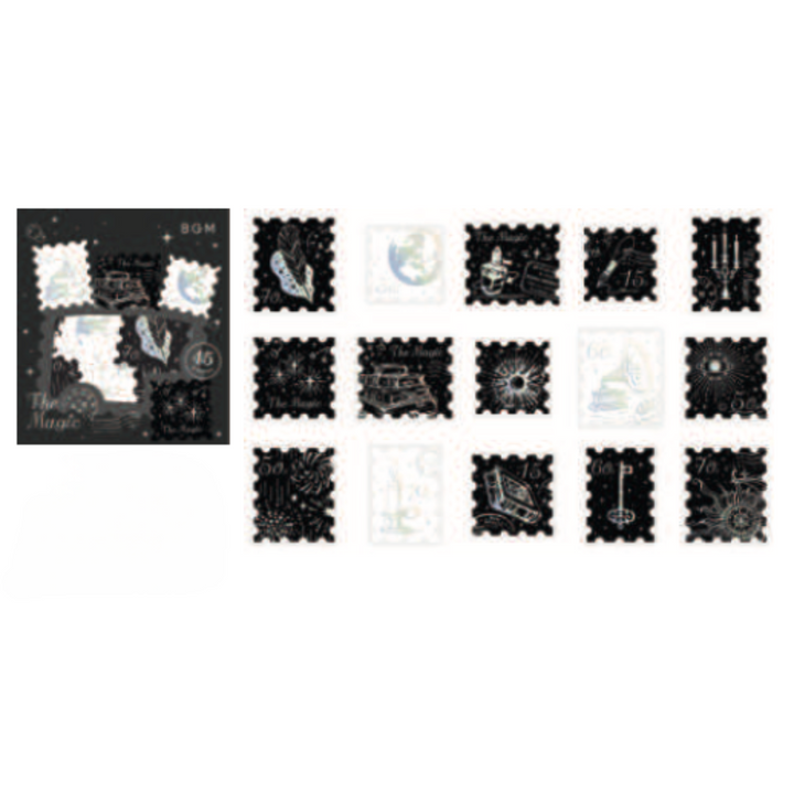 BGM Foil Stamping Flake Seal: Post Office - The Magic