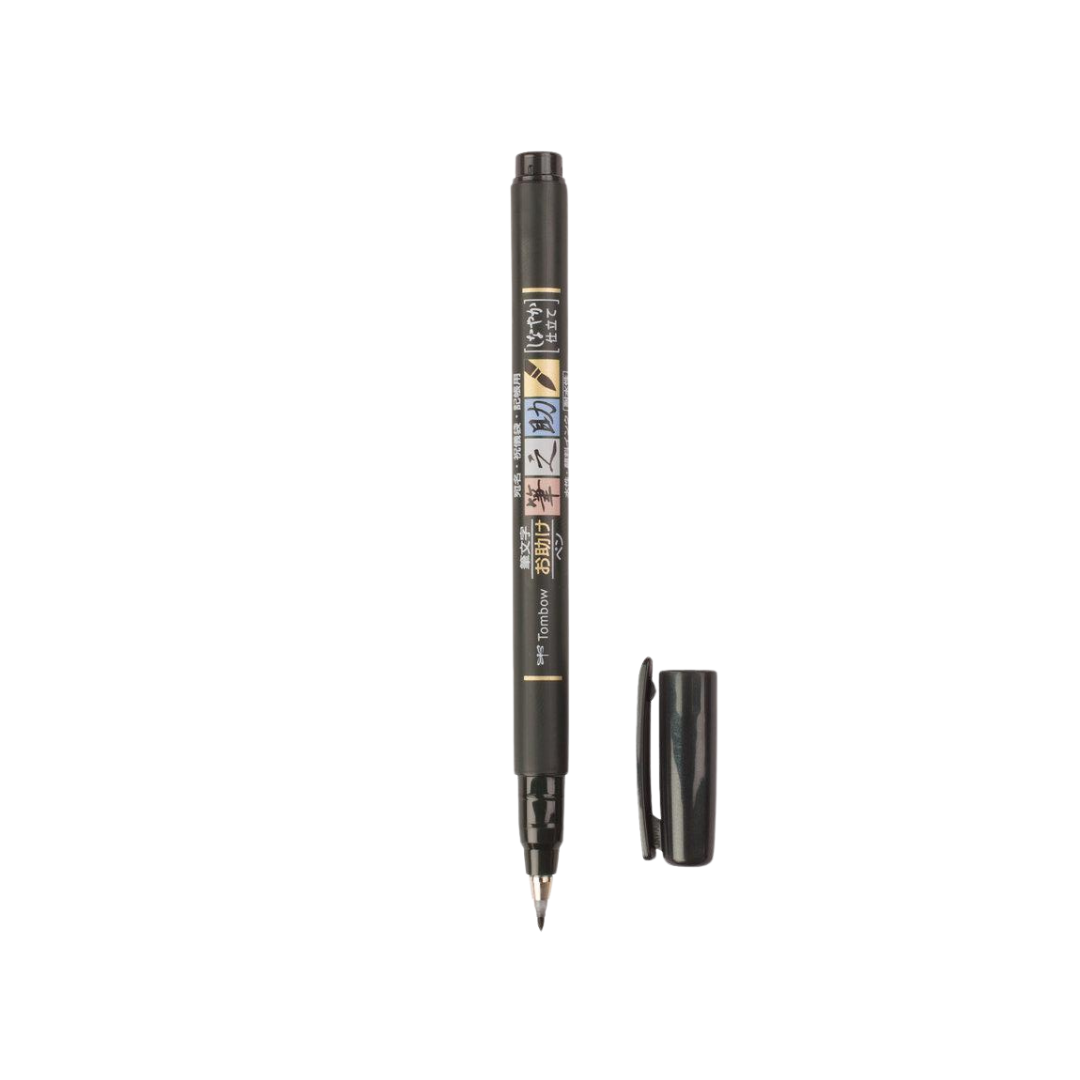 Tombow Brush Pen Fudenosuke Soft Tip GCD-112 — Tombow brush pen — premium stationery and lifestyle, at Cityluxe Singapore