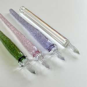 Matsubokkuri Crystal Glass Fountain Pen - Standard