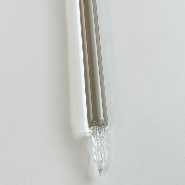 画像をギャラリービューアに読み込む, Matsubokkuri Tsubutsubu Glass Fountain Pen - Clear [Pre-Order]
