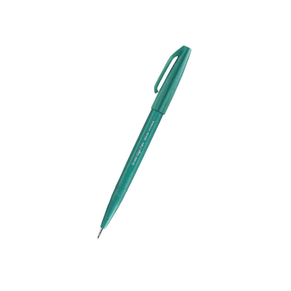 Load image into Gallery viewer, Pentel Touch Brush Sign Pen Turquoise Green
