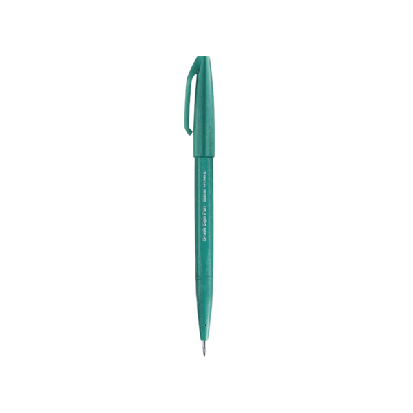 Load image into Gallery viewer, Pentel Touch Brush Sign Pen Turquoise Green
