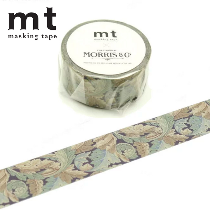 MT x William Morris Washi Tape - Acanthus