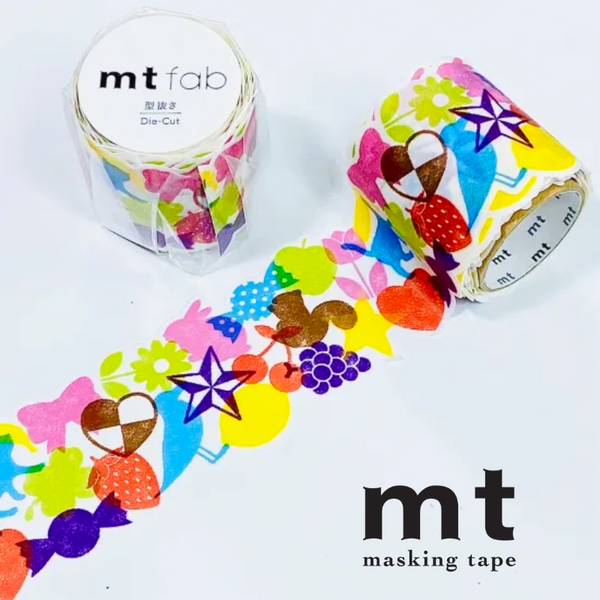 Load image into Gallery viewer, MT Fab Washi Tape - Stamps
