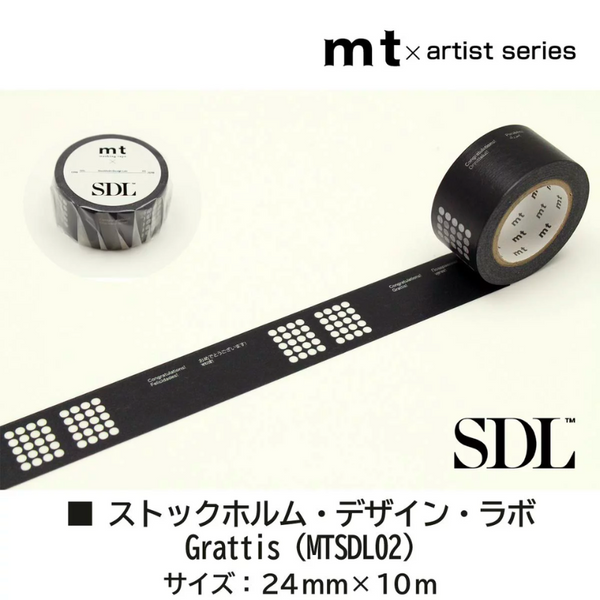 将图片加载到图库查看器，MT x SDL Washi Tape - Grattis
