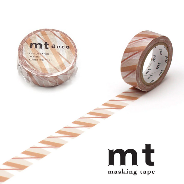 Load image into Gallery viewer, MT Deco Washi Tape - Stripe X Stripe

