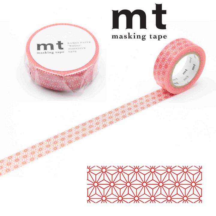 MT Deco Washi Tape - Asanoha Shuaka