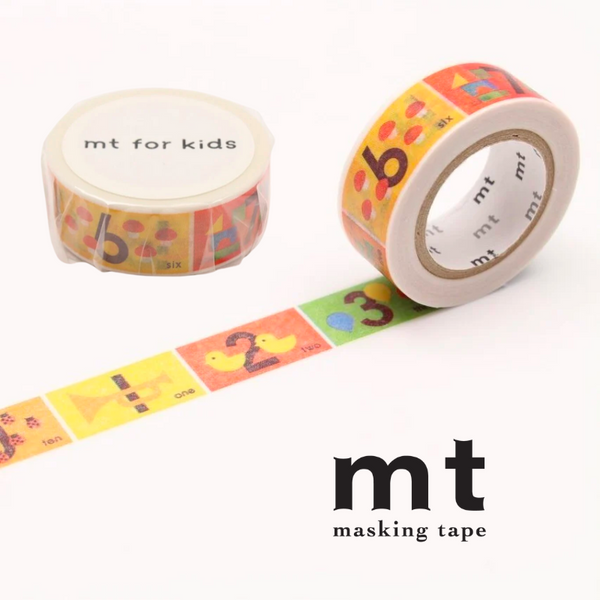 Load image into Gallery viewer, MT For Kids Washi Tape  - Number
