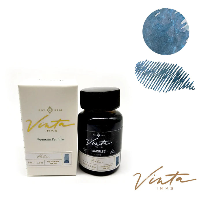 Vinta Inks Hello Rain 30ml Bottled Ink - Marbles (Holen 1946)