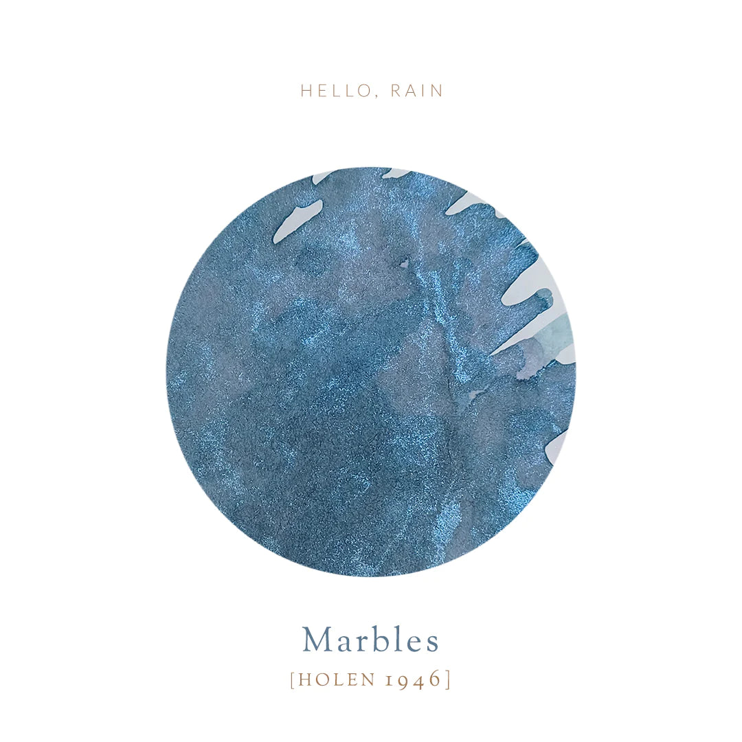 Vinta Inks Hello Rain 30ml Bottled Ink - Marbles (Holen 1946)