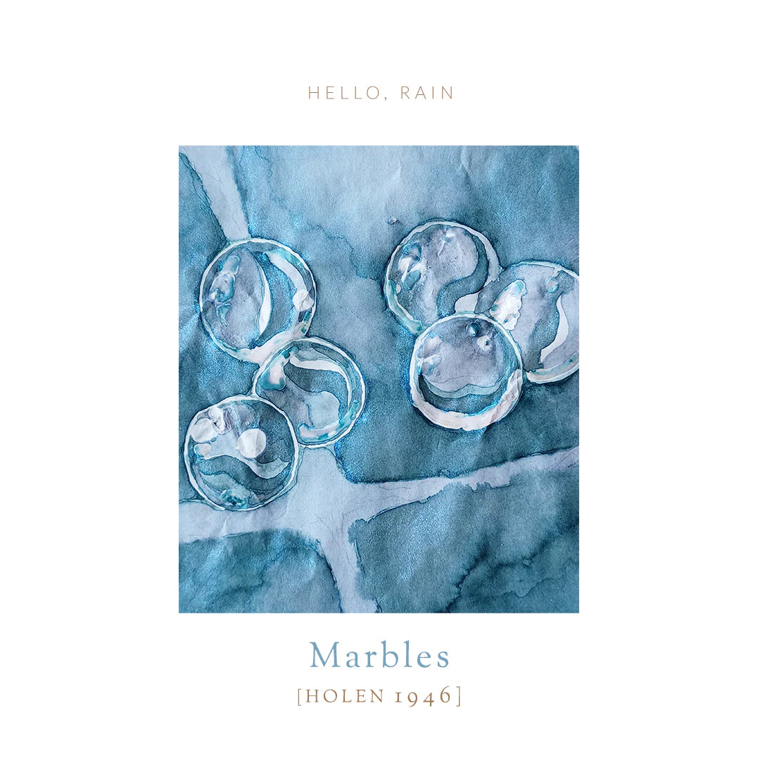 Vinta Inks Hello Rain 30ml Bottled Ink - Marbles (Holen 1946)
