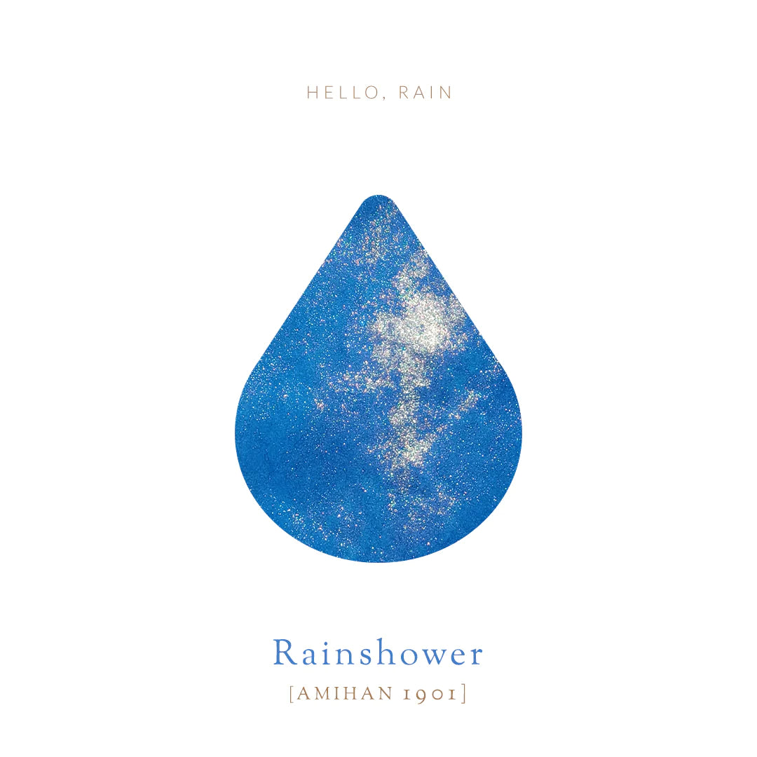 Vinta Inks Hello Rain 30ml Bottled Ink - Rainshower (Amihan 1901)