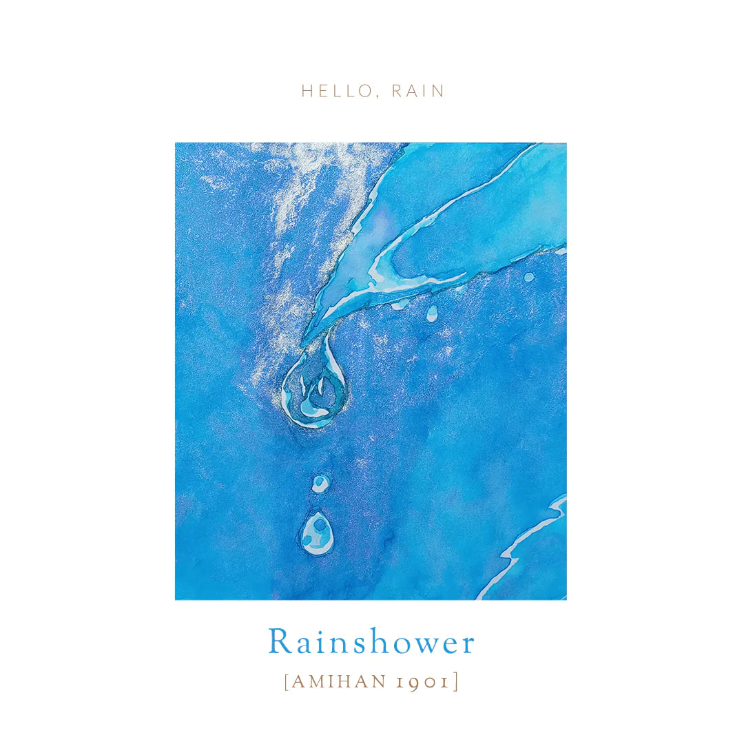 Vinta Inks Hello Rain 30ml Bottled Ink - Rainshower (Amihan 1901)