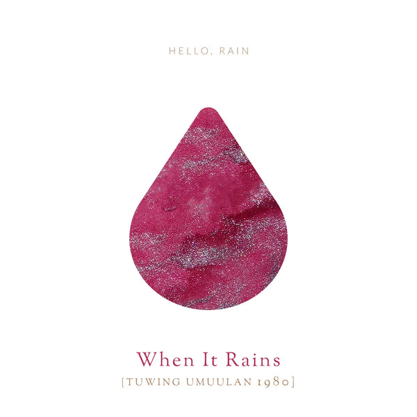 이미지를 갤러리 뷰어에 로드 , Vinta Inks Hello Rain 30ml Bottled Ink - When It Rains (Tuwing Umuulan 1980)
