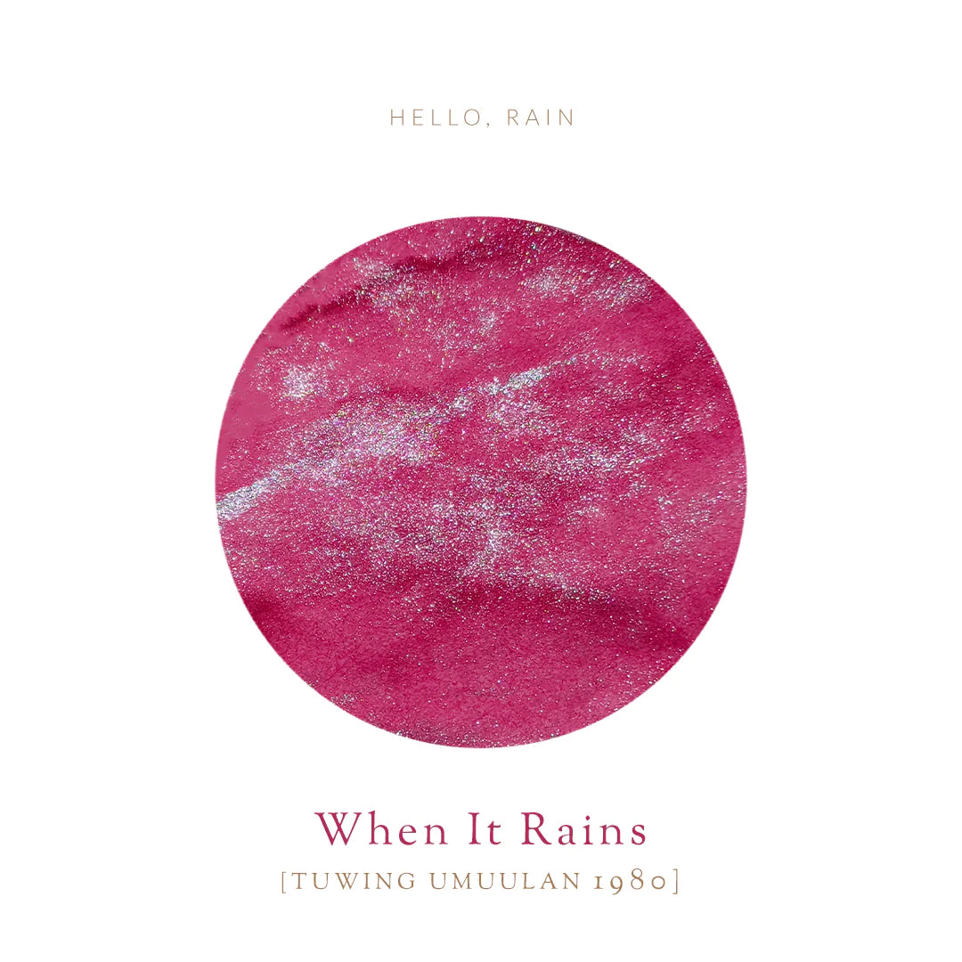 Vinta Inks Hello Rain 30ml Bottled Ink - When It Rains (Tuwing Umuulan 1980)