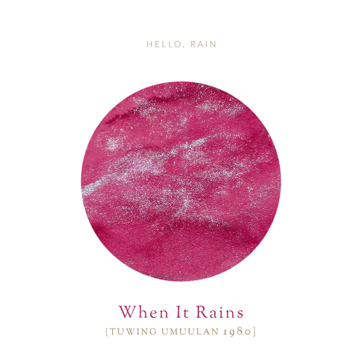 Vinta Inks Hello Rain 30ml Bottled Ink - When It Rains (Tuwing Umuulan 1980)