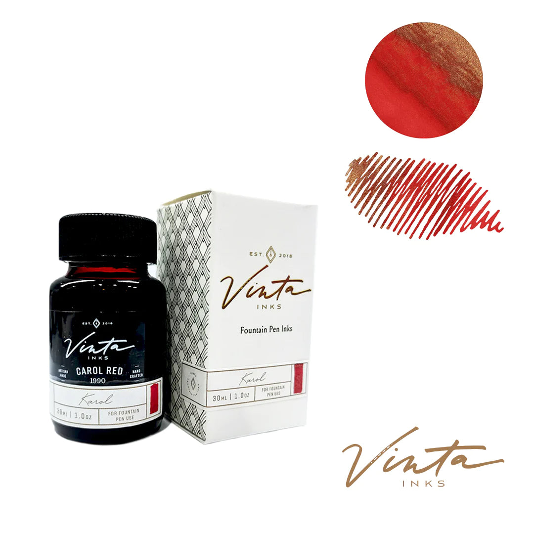 Vinta Inks 30ml インクボトル キャロル レッド (カロル)