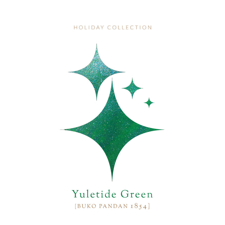 Vinta Inks Holiday Collection 30ml Bottled Ink - Yuletide Green (Buko Pandan 1854)