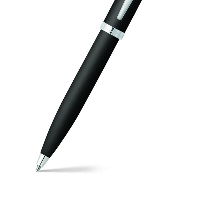 Sheaffer 100 E9317 Matte Black With Chrome Trims  Ballpoint Pen (WW30)