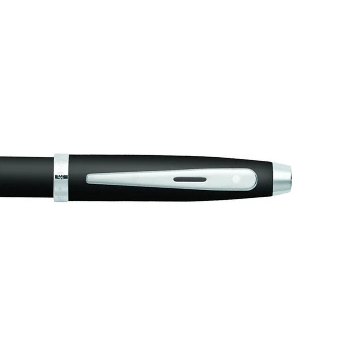 Sheaffer 100 E9317 Matte Black With Chrome Trims  Ballpoint Pen (WW30)