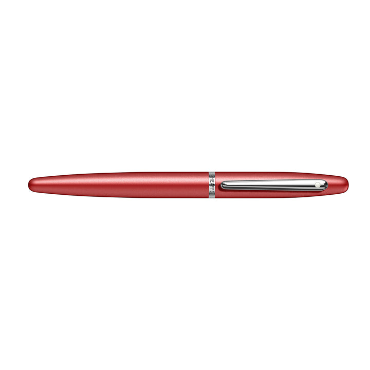 Sheaffer VFM E9403 Excessive Red With Chrome Trims Rollerball Pen (WW31) — Sheaffer rollerball pen — fluid gel ink writing instrument, at Cityluxe Singapore