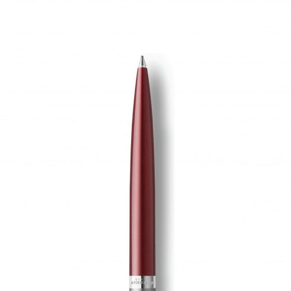 将图片加载到图库查看器，Waterman Hemisphere Gift Set Essential Matt CT Ballpoint Pen With Crystal Dome - Stainless Red
